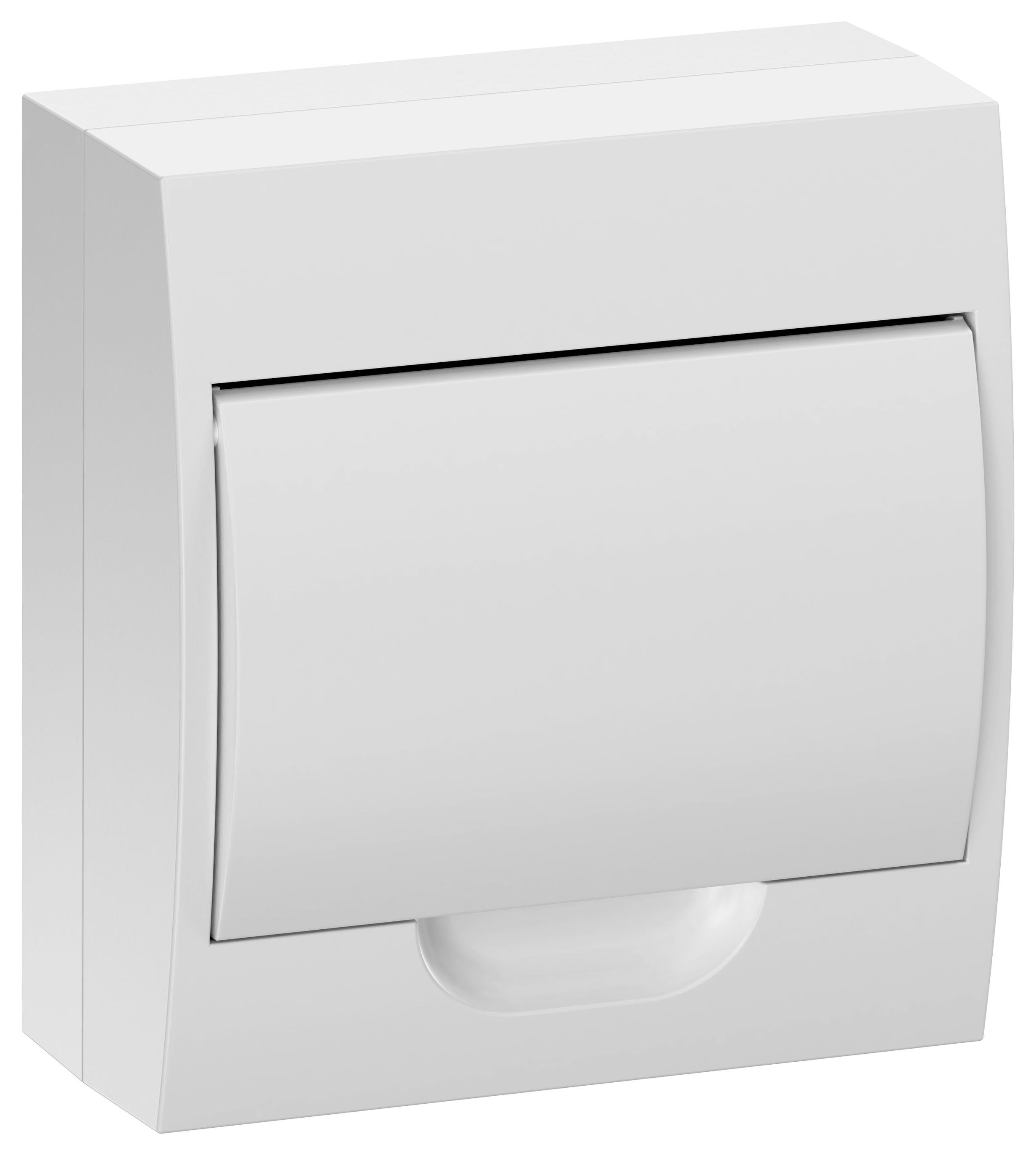 Корпус пластиковый ЩРН-П-8 белая дверь IP41 GENERICA (MKP13-N-08-41-K01-G)