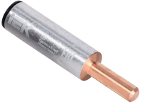 Наконечник SAC-16 цилиндрический для подключения СИП к автоматическим выключателям в комплекте с термоусадкой (5шт/упак) IEK