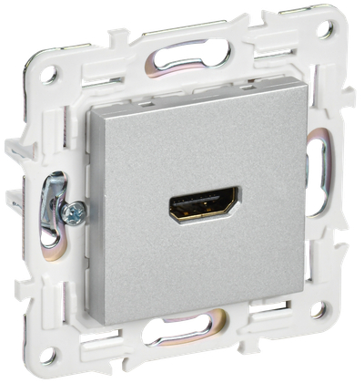 SKANDY Розетка HDMI SK-H01S серебряный IEK
