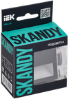 SKANDY Подсветка LED встраиваемая SK-L01T титан IEK1