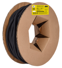 Оплетка кабельная самосворачивающаяся 10-11мм полиэстер 25м черная IEK