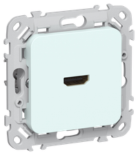 FLITE Розетка HDMI РШДМА-ФлХЛ холодный лед IEK