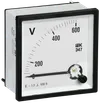 Вольтметр аналоговый Э47 600В класс точности 1,5 96х96мм IEK0