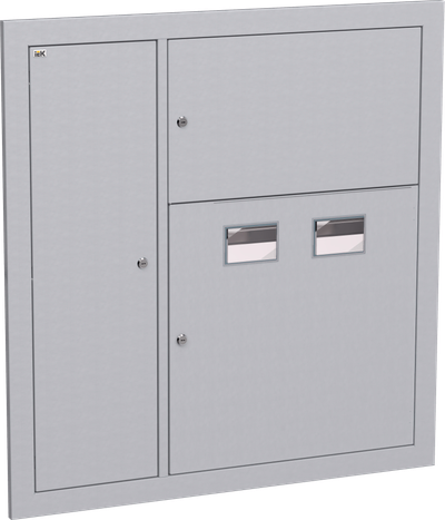 Корпус металлический ЩЭ-2-Э 36 IP31 (слаботочный отсек слева) LIGHT IEK