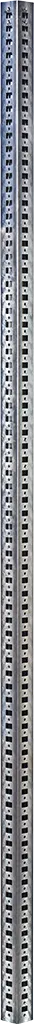 Вертикальные стойки применяются для формирования каркаса, а также крепления металлических аксессуаров шкафа. Имеют замкнутую конструкцию.