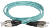 ITK Оптический коммутационный соединительный шнур (патч-корд), для многомодового кабеля (MM), 50/125 (OM3), FC/UPC-FC/UPC, двойного исполнения (Duplex), LSZH, 1м