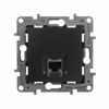 ETIKA Розетка компьютерная RJ45 категория 5Е UTP антрацит2