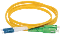 ITK Оптический коммутационный переходной шнур (патч-корд), SM, 9/125 (OS2), SC/APC-LC/APC, (Duplex), 3м