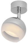 LIGHTING Светильник 4011 накладной настено-потолочный под лампу GX53 хром IEK4