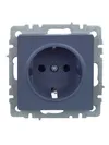BRITE Socket with ground without shutters 16A PC11-1-0-BrM marengo IEK1