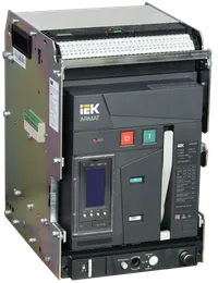 ARMAT Air circuit breaker of withdrawable design 3P size A 55kA 1250A trip unit TY with a set of accessories 220V: motor drive closing coil tripping coil IEK