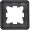 BRITE Рамка 1-местная РУ-1-1-Бр металл черный RE IEK5