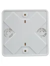 KM41219 pull box for surface installation 100x100x29 mm white (6 terminal blocks 6mm2)2