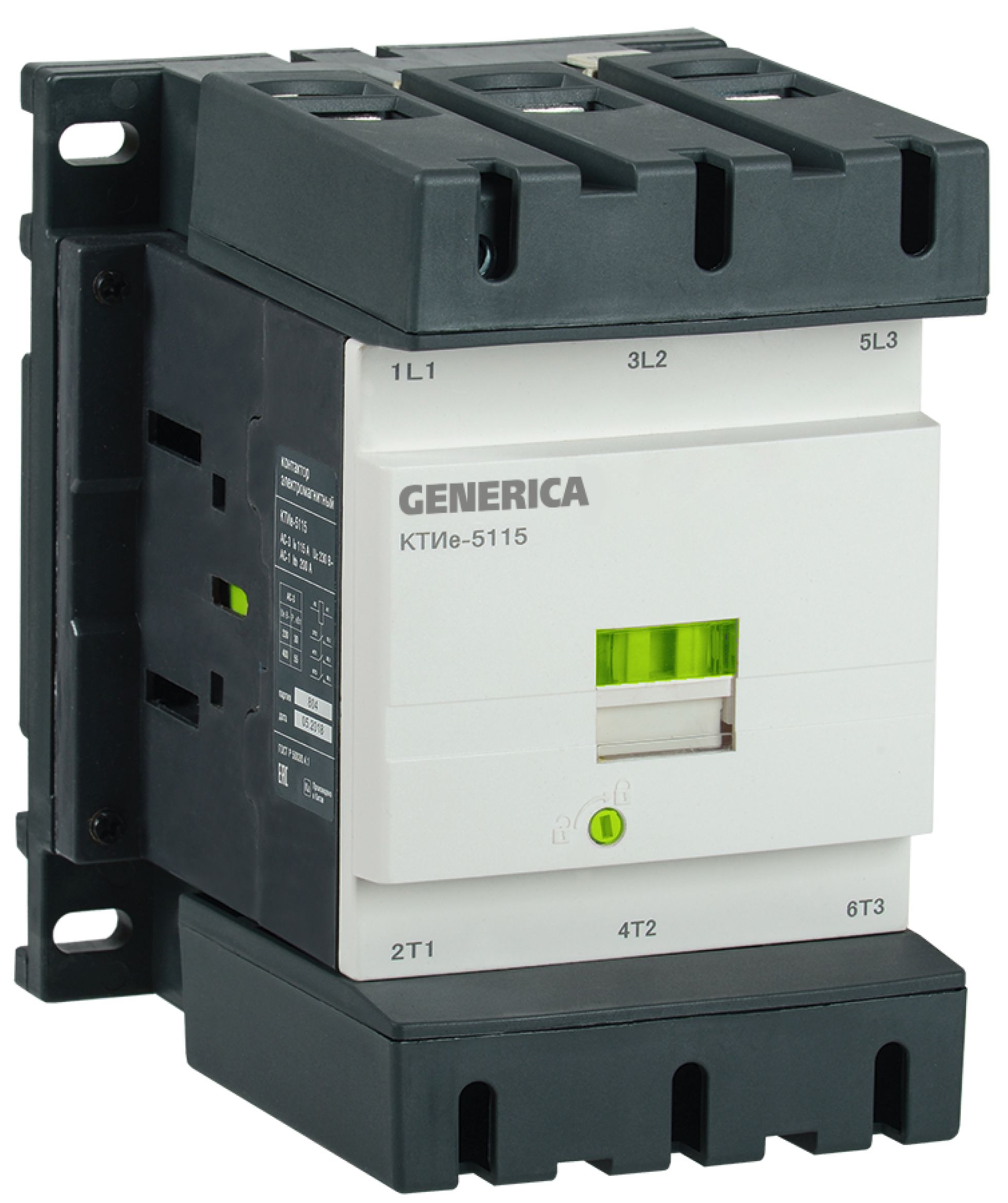 Контактор КТИе-5115 115А 230В/АС3 GENERICA (KKTE50-115-230-10)