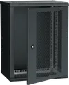 ITK Шкаф настенный LINEA W 12U 600х450мм дверь перфорированная RAL 90050