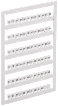 ARMAFIX Маркер для CTS-ML 3 уровня 2,5мм2 "31-40" IEK