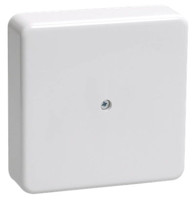 Коробка распаячная ОП КМ 100х100х44 бел. IEK UKO10-100-100-044-K01-E