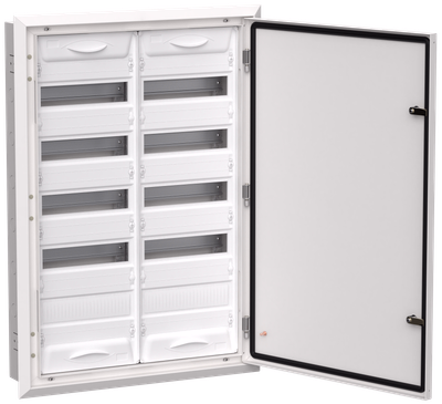 TITAN 5 Корпус металлический ЩРв-120 (2х60) 880х625х130мм IP31 белый (одна дверь) IEK