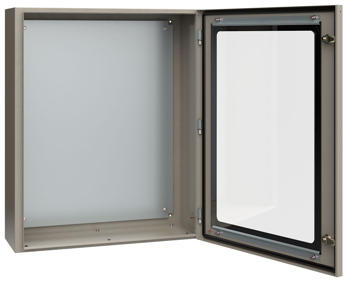Корпус металлический ЩМП-4-0 (800х650х250мм) У2 IP54 прозрачная дверь IEK (YKM11-04-54-1)