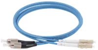 ITK Оптический коммутационный соединительный шнур (патч-корд), MM, 50/125 (OM4), FC/UPC-LC/UPC, (Duplex), 15м