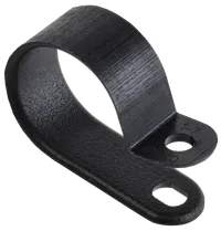 Mounting bracket 20mm nylon black (50pcs) IEK
