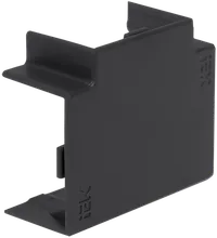 ELECOR T-shaped corner KMT 60x40 black (4pcs/set) IEK