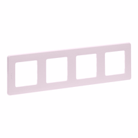 INSPIRIA Рамка 4-местная розовый