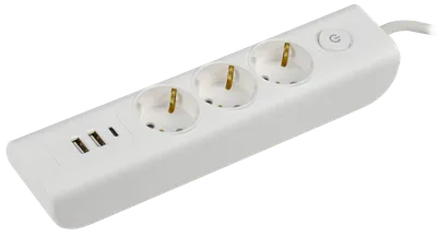 MODERN household extension cords are designed for connecting electrical appliances away from fixed outlets. Perfect for home and office use, they take into account the need to charge gadgets via USB-A and USB-C connectors.