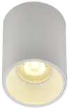 LIGHTING Светильник 4111 накладной потолочный под лампу GU10 белый пластик IEK3