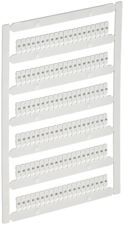 ARMAFIX Маркер для CP 1,5мм2 с символами "81-90" IEK