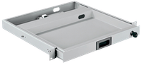 ITK Полка выдвижная клавиатурная 19" 1U 400мм серая РФ