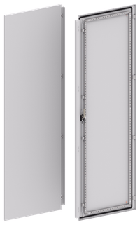 FORMAT Дверь металлическая двустворчатая (створка 2) 2000х600мм IEK