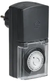 RTM-4 Mechanical Daily timer 30min 24h 48on/off 16A IP44 dark-gray IEK0
