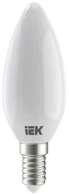 Лампа светодиодная C35 свеча матовая 7Вт 230В 4000К E14 серия 360° IEK1