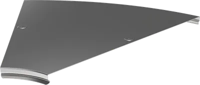Крышка поворота плавного 45град (тип Г01) ESCA 500мм IEK