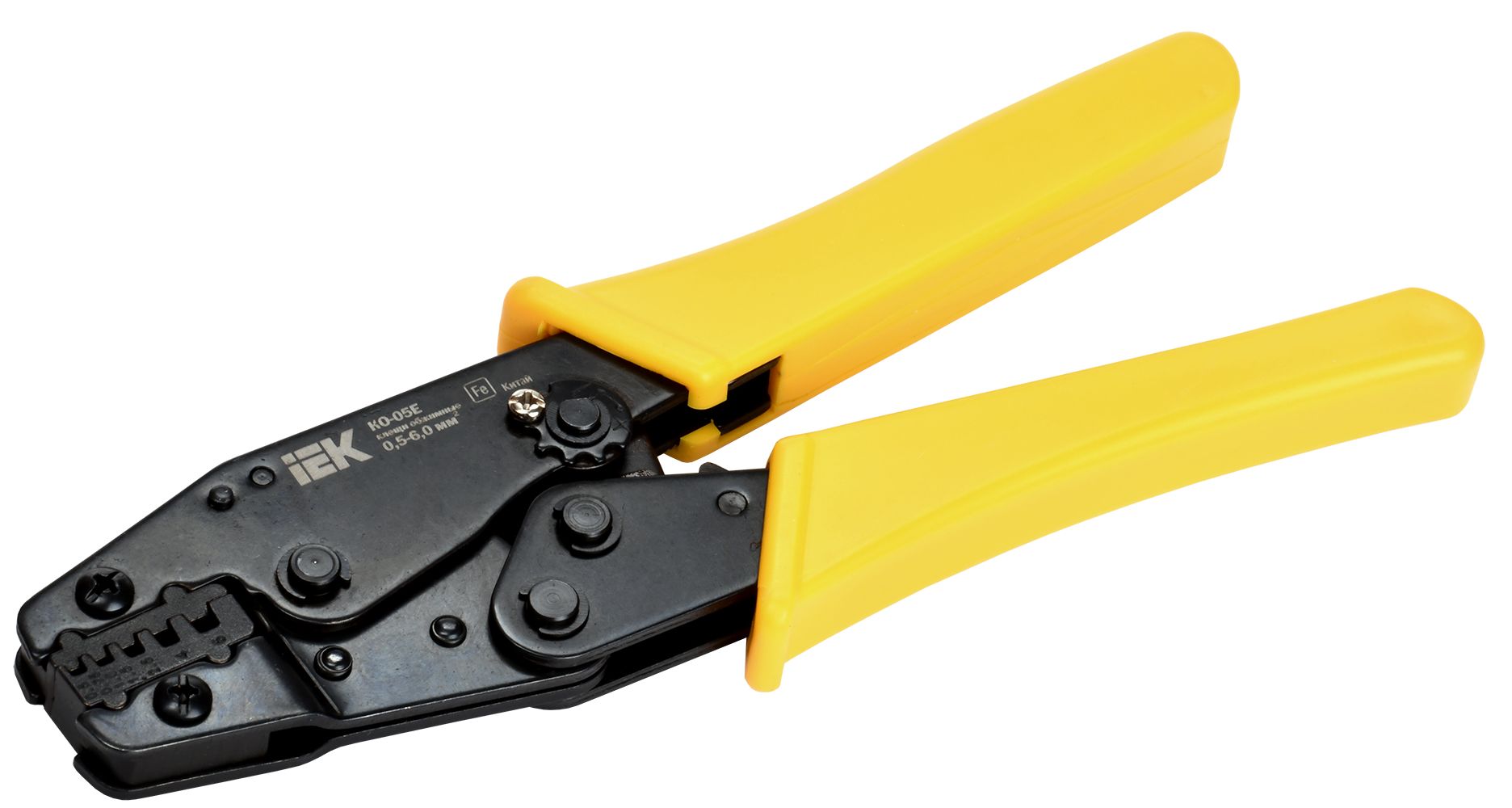 Клещи обжимные КО-05Е 0,5-6,0мм2 для Е-типа IEK (TKL20-D05-006)
