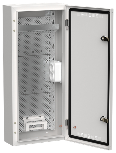 TITAN 5 Корпус мультимедиа ЩРн-48 (1х48) 710х310х140мм IP30 белый IEK