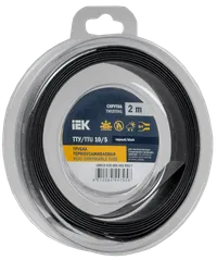 Heat shrink tubing TTU ng-LS 10/5 black (2m/pack) IEK