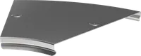 Крышка поворота плавного 45град (тип Г01) ESCA 150мм IEK