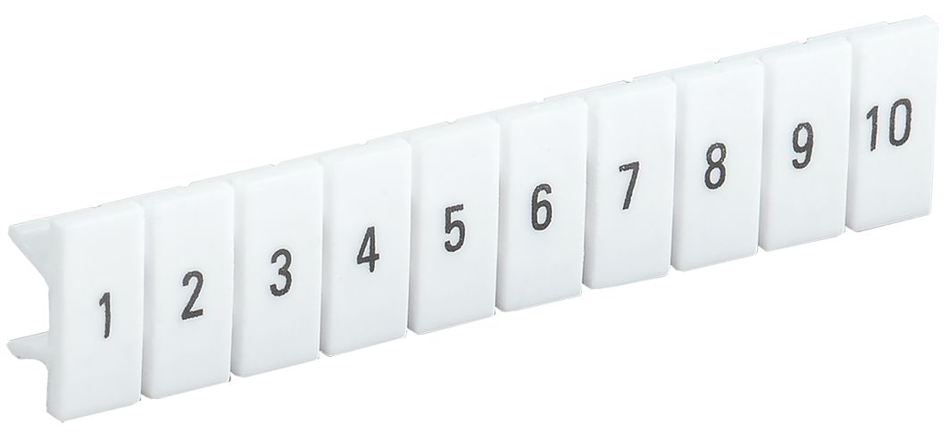 Маркеры для КПИ-2,5мм2 с нумерацией №№ 1-10 IEK (YZN11M-002-K00-10)