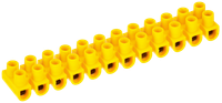 Зажим винтовой ЗВИ-20 н/г 4-10мм2 12пар желтые IEK