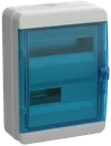TEKFOR Корпус пластиковый КМПн-24 IP65 синяя прозрачная дверь IEK0