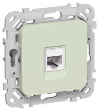 FLITE Розетка компьютерная RJ45 категория 6 UTP РК6-1-0-ФлП панг IEK