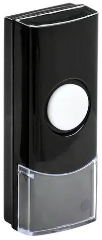 Button for door bell K3B2 IP44 black IEK