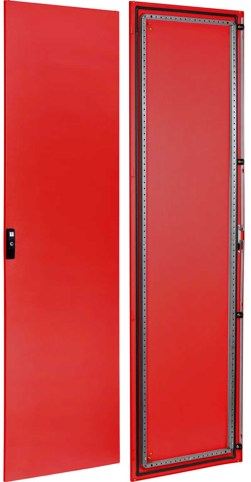 FORMAT Дверь металлическая 2000х800мм RAL3020 красная IEK