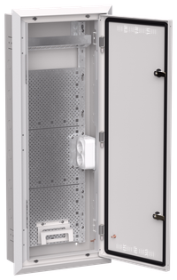 TITAN 5 Корпус мультимедиа ЩРв-60 (1х60) 880х365х130мм IP30 белый IEK