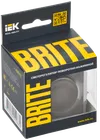 BRITE Push-turn dimmer 600W СС10-1-0-BrTB dark bronze IEK1