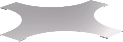 LESTA ladder tray lintel cover, base 400mm R600 IEK