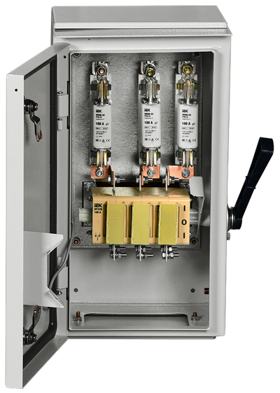 Ящик с рубильником и предохранителями ЯРП-100А (на два направления) У1 ...