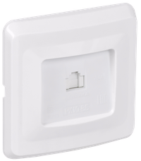 VEGA Розетка 1-местная компьютерная RJ45 кат.5е РК10-ВБ белый GENERICA